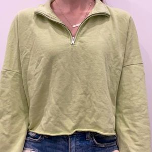 Garage Quarter Zip Sweater